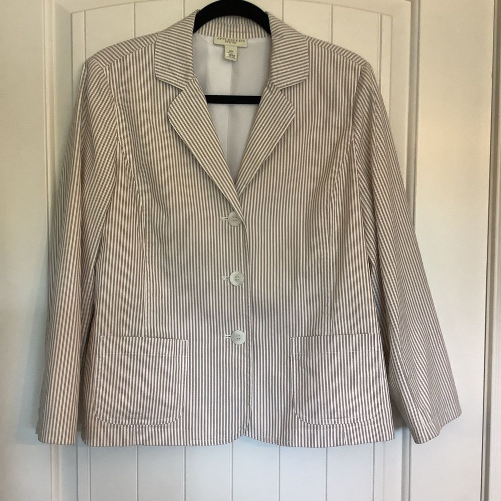 Appleseed's‎ Striped Cotton Blazer ⚜💝